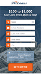 Mobile Screenshot of 247--loans.net